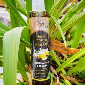 Alif Ahlam Herbs Infused Hair Oil | Best Quality Herbs Hair Oil ( 120ml )